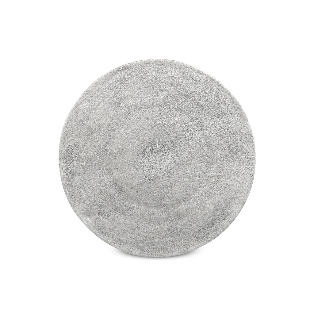 Douglas End Table - Raw Antique Nickel