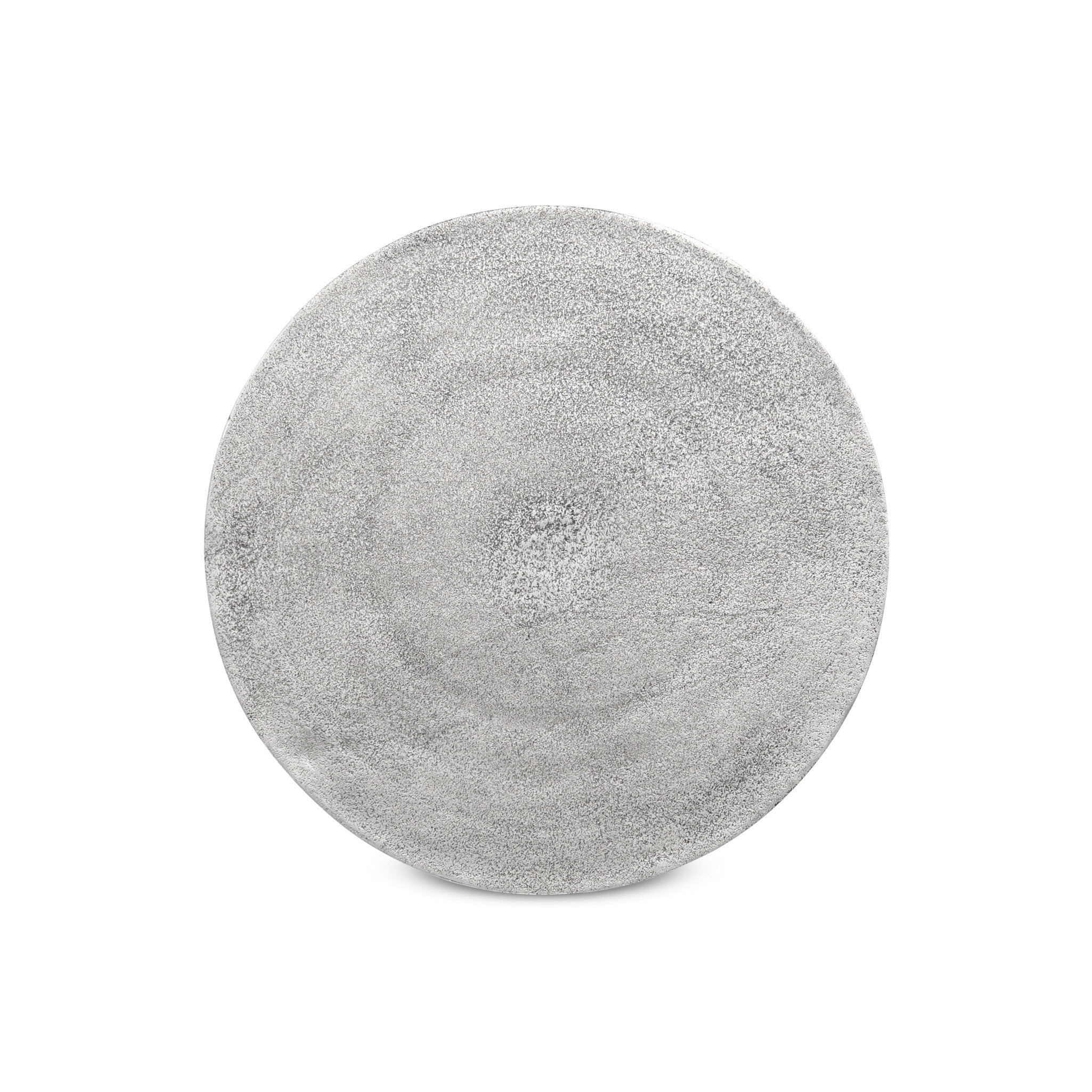 Douglas End Table - Raw Antique Nickel
