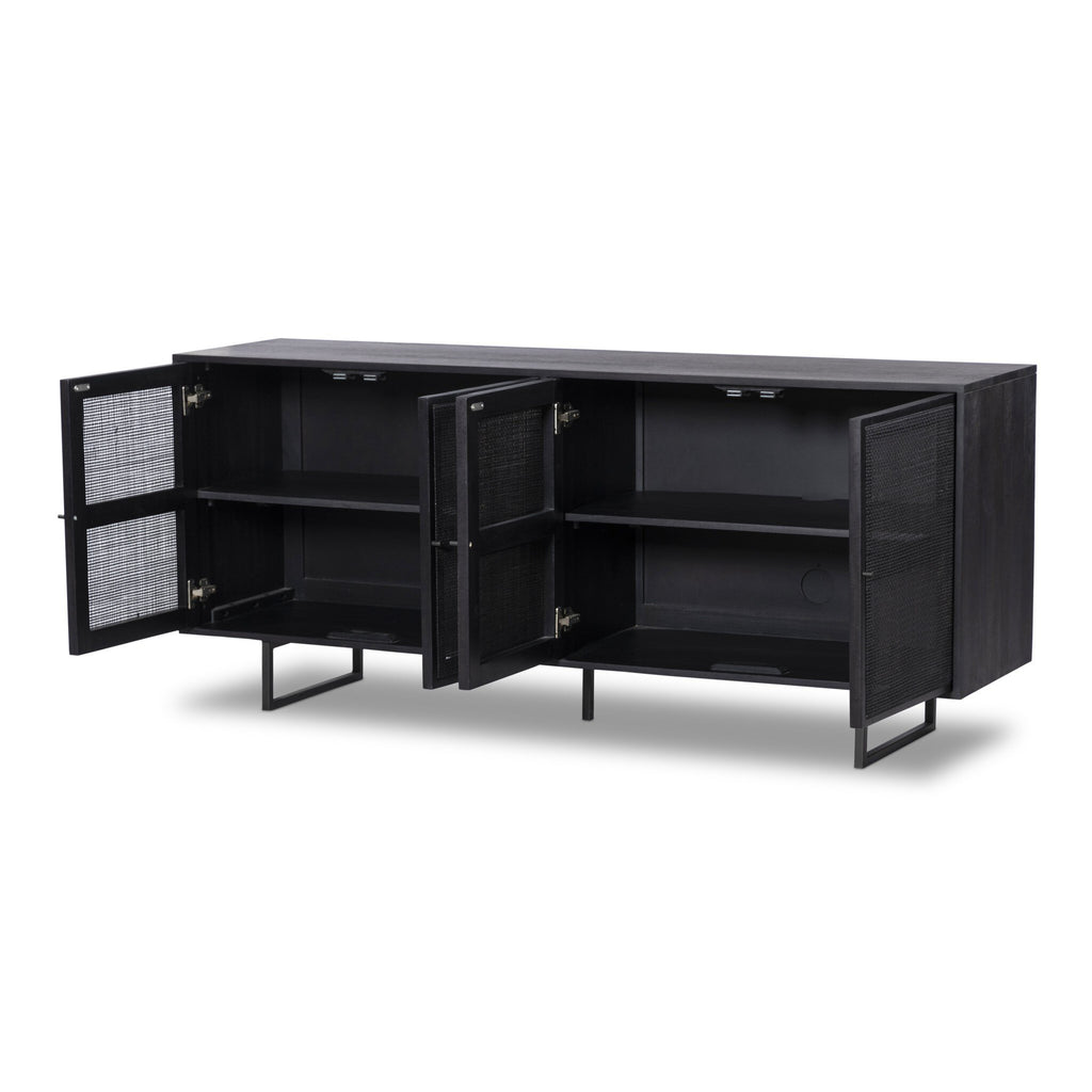 Carmel Sideboard - Black Wash