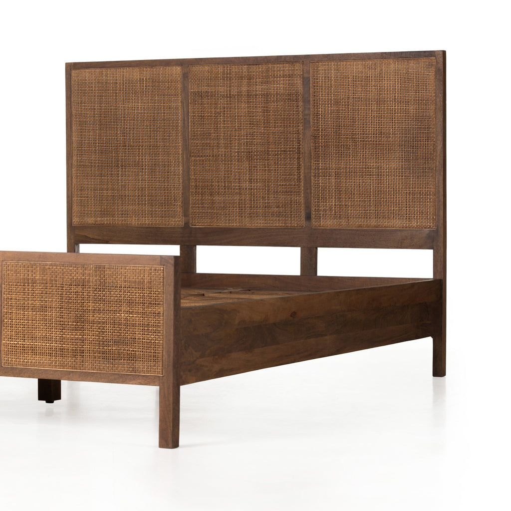 Sydney Bed - Brown Wash | Queen