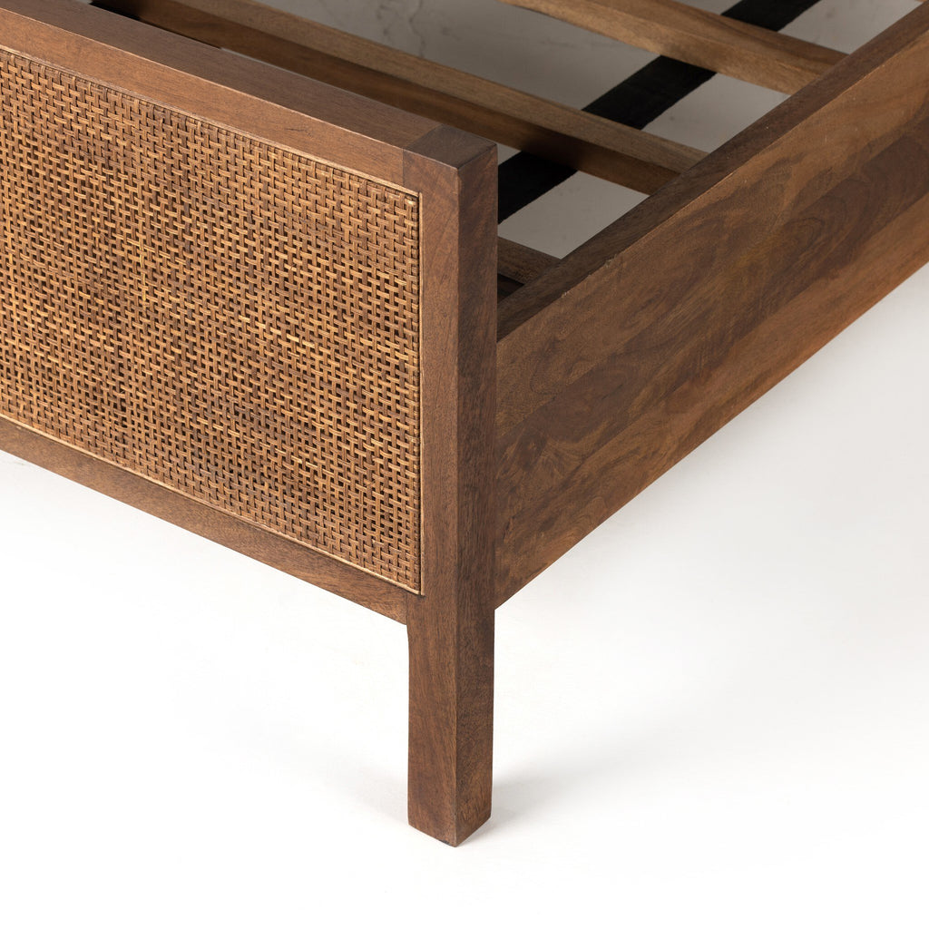 Sydney Bed - Brown Wash | Queen