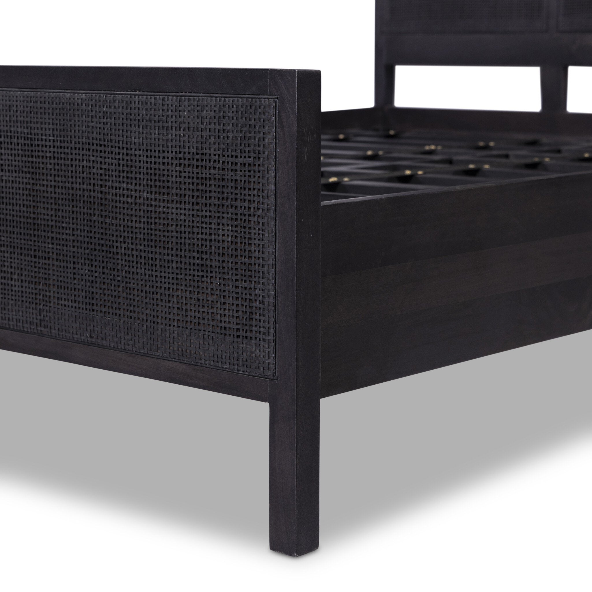 Sydney Bed - Black Wash | Queen