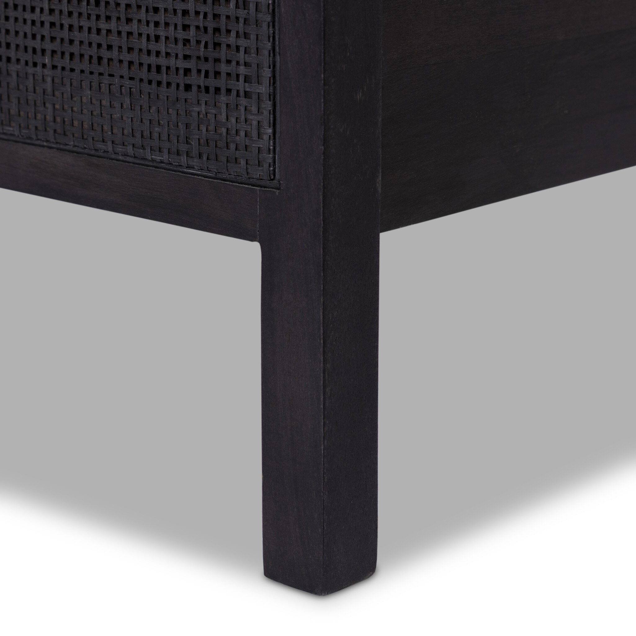 Sydney Bed - Black Wash | Queen