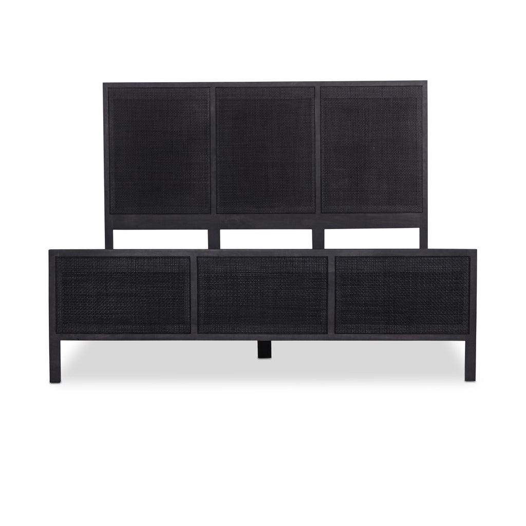 Sydney Bed - Black Wash | Queen