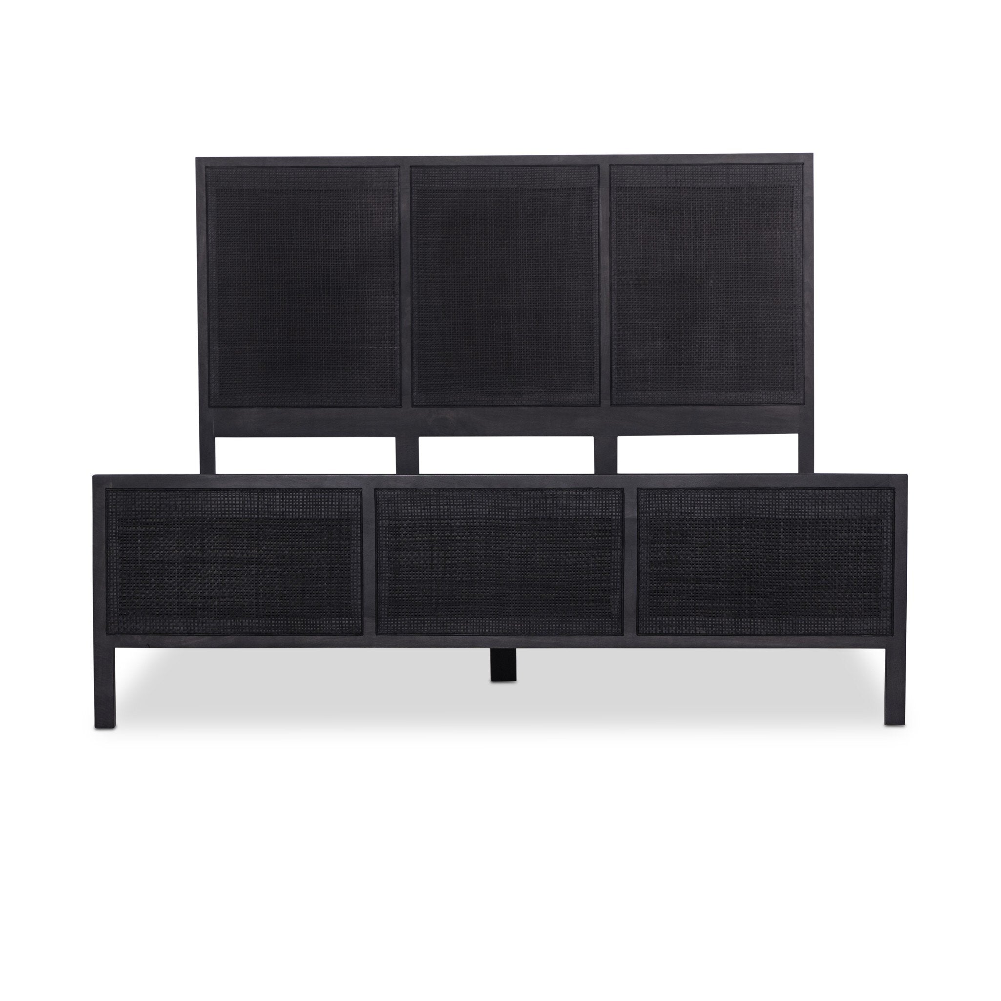 Sydney Bed - Black Wash | Queen