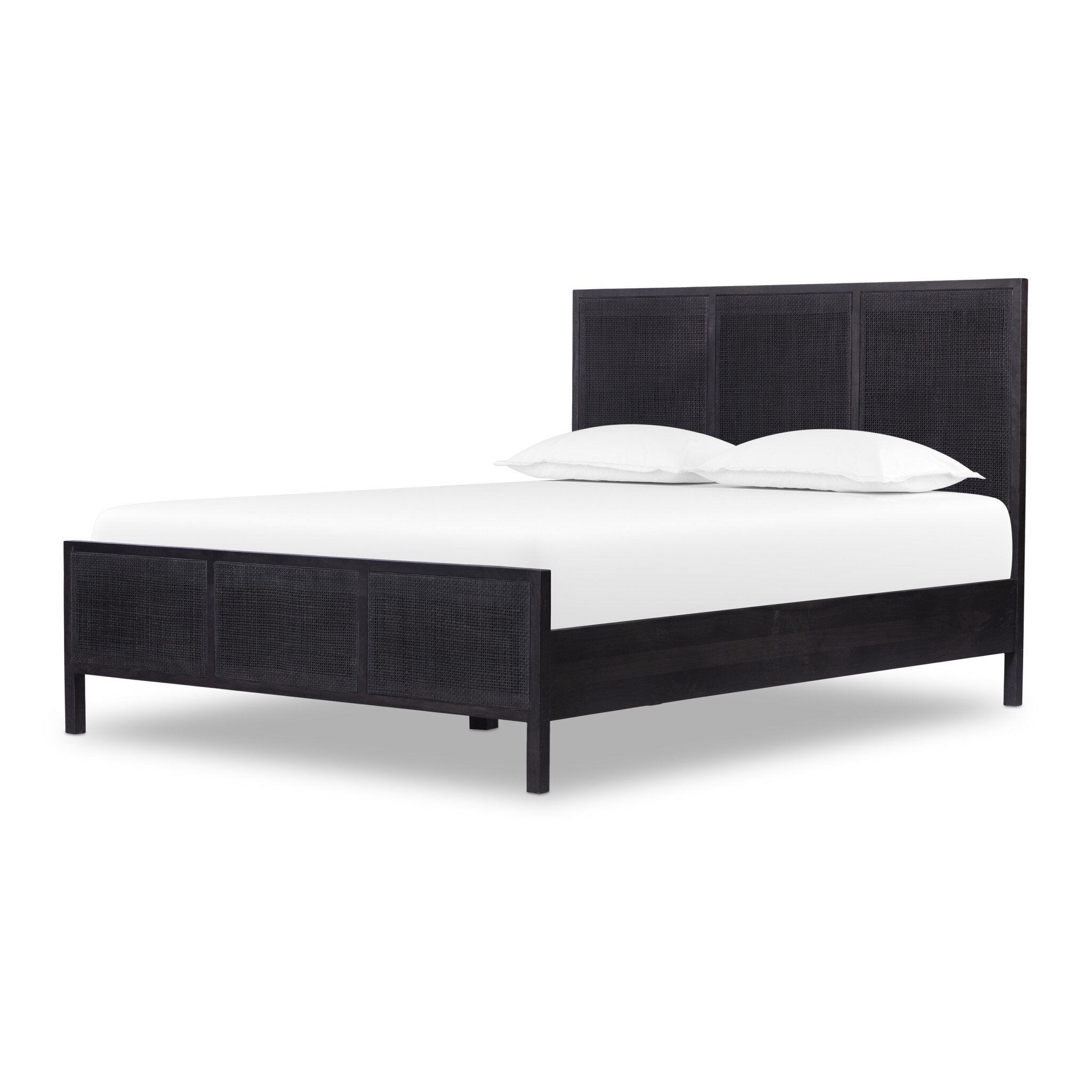 Sydney Bed - Black Wash | Queen