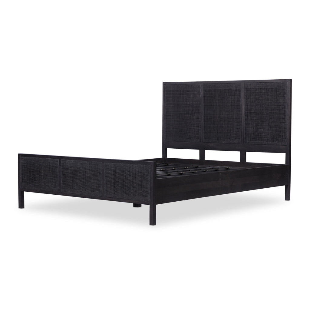 Sydney Bed - Black Wash | Queen