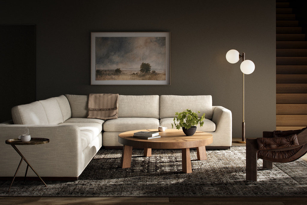 Colt 3-Piece Sectional - Savoy Parchment