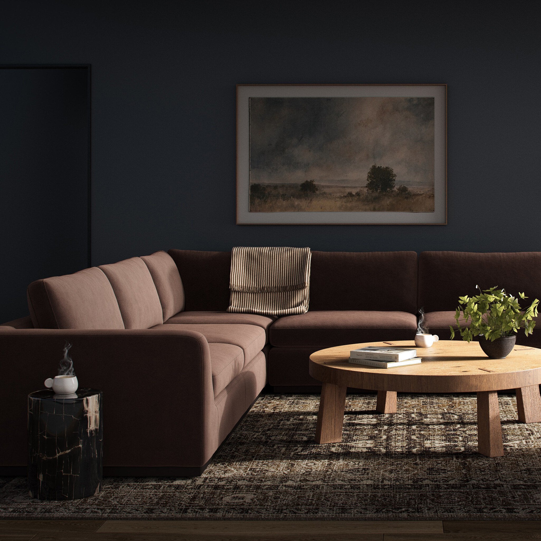 Colt 3-Piece Sectional - Surrey Cocoa