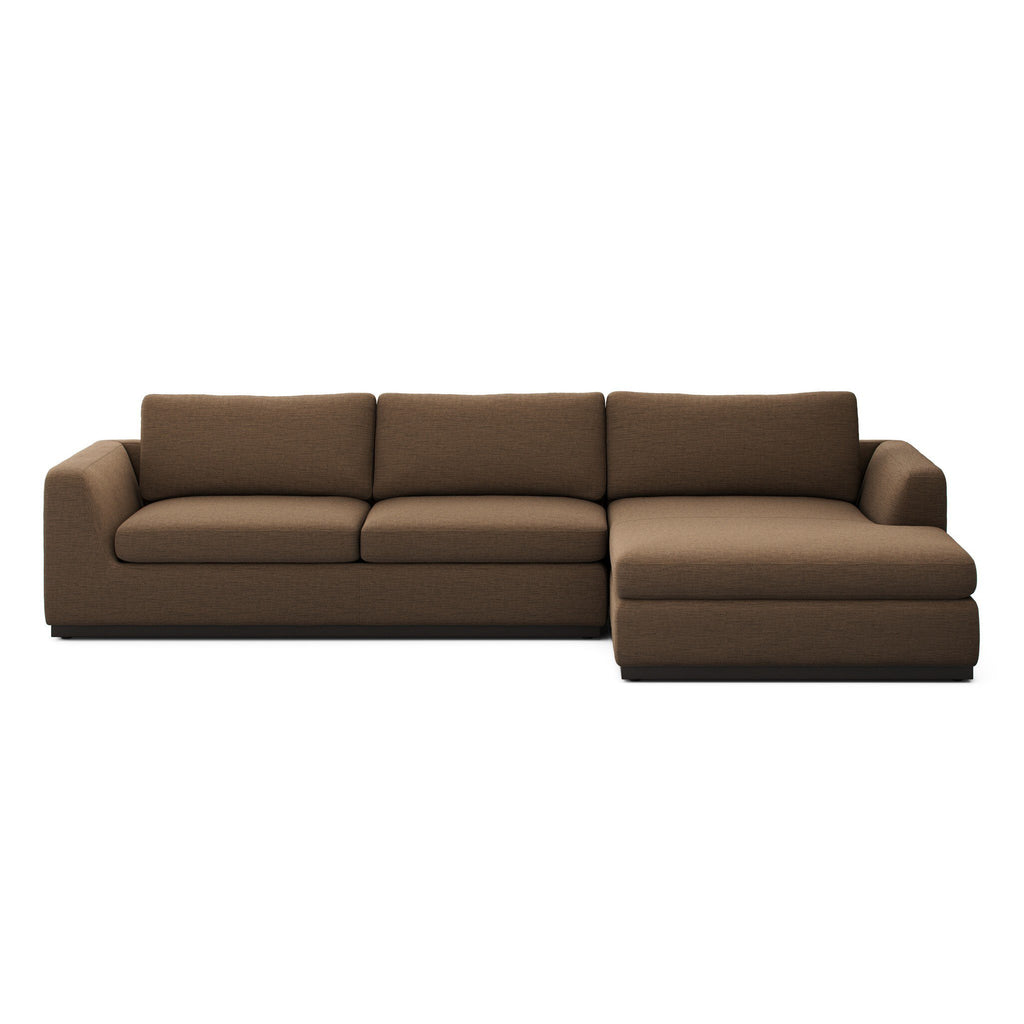 Colt 2-Piece Sectional - Crypton Nomad Mushroom | RAF