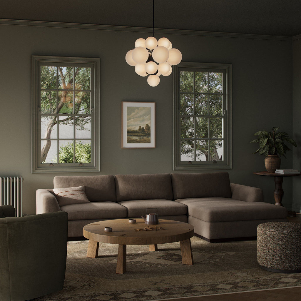 Colt 2-Piece Sectional - Savoy Coffee | RAF