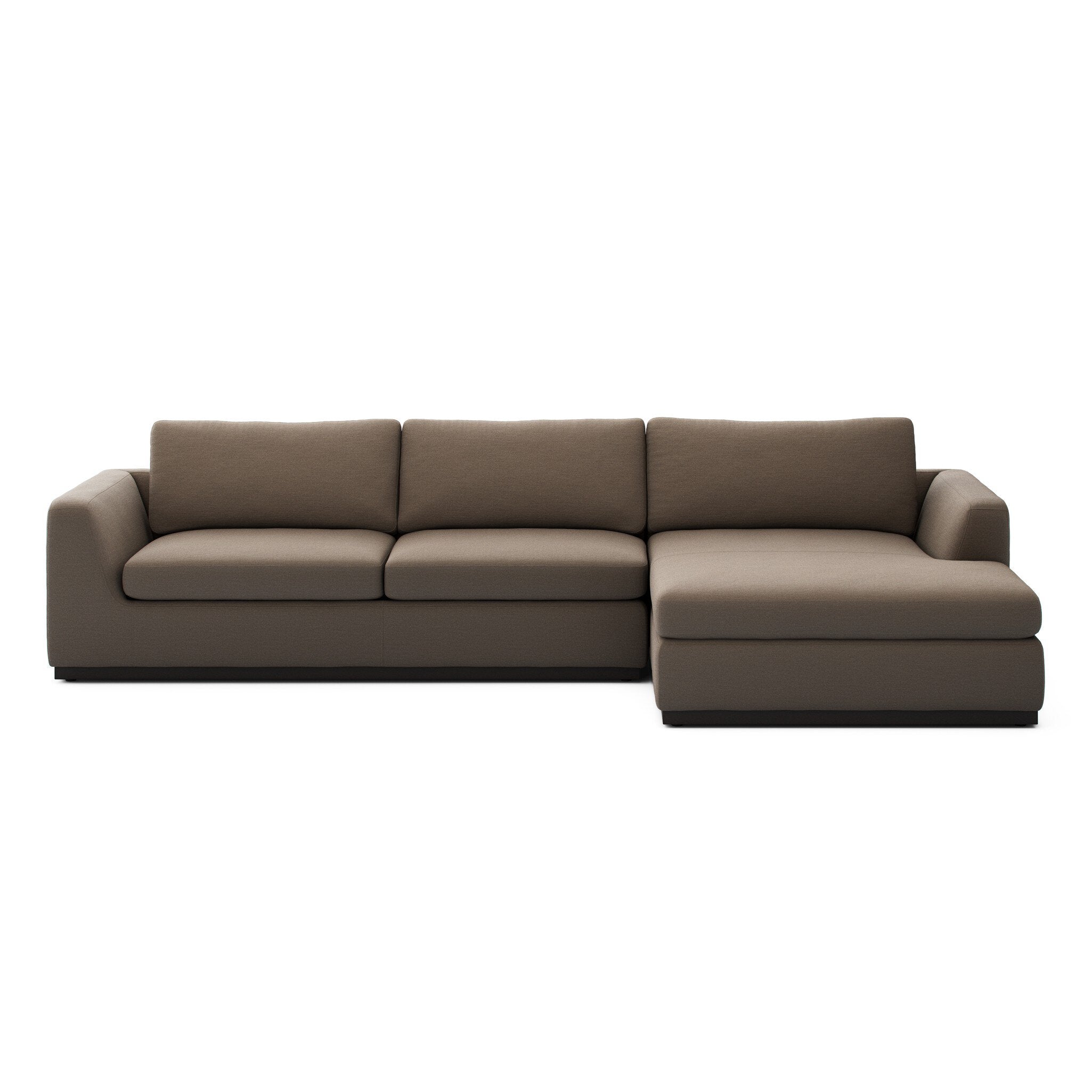 Colt 2-Piece Sectional - Savoy Coffee | RAF