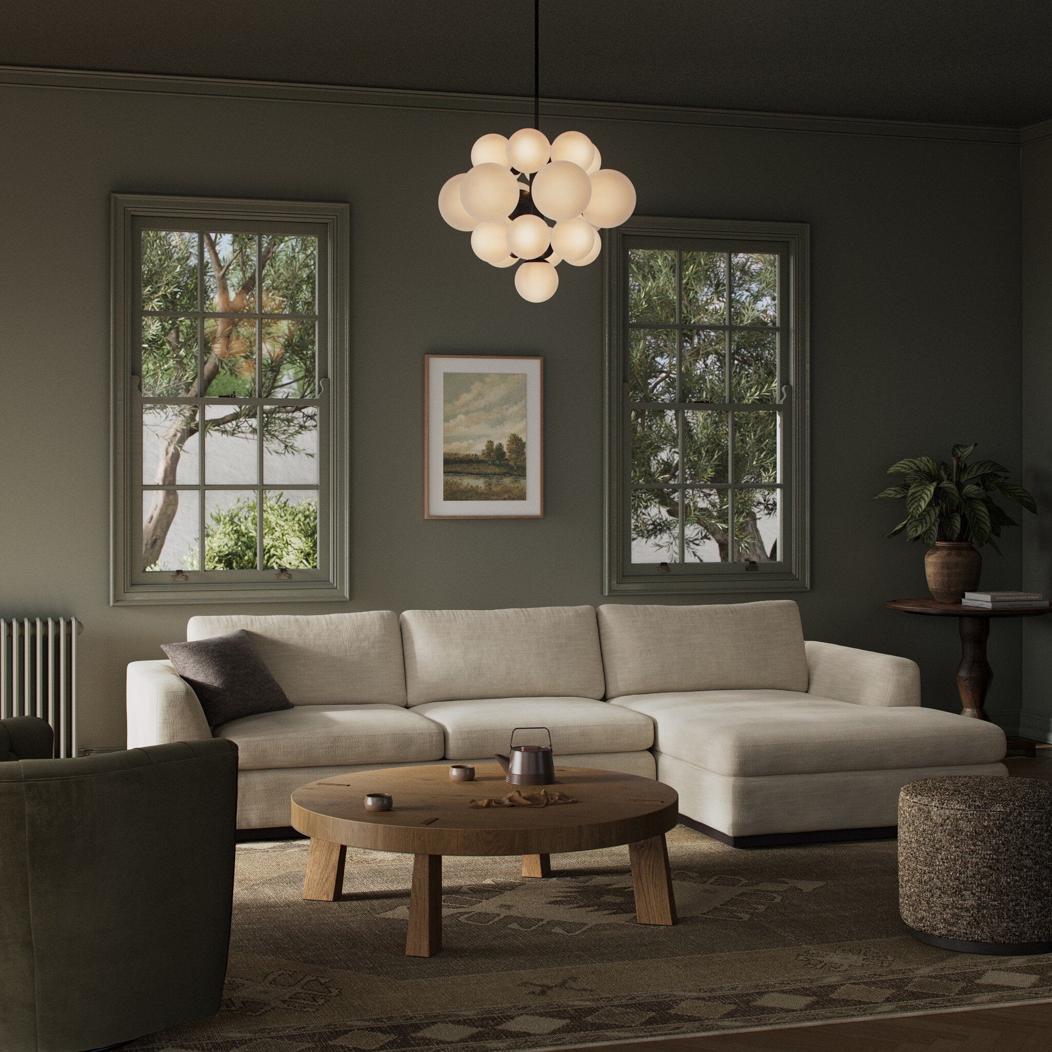Colt 2-Piece Sectional - Savoy Parchment | RAF