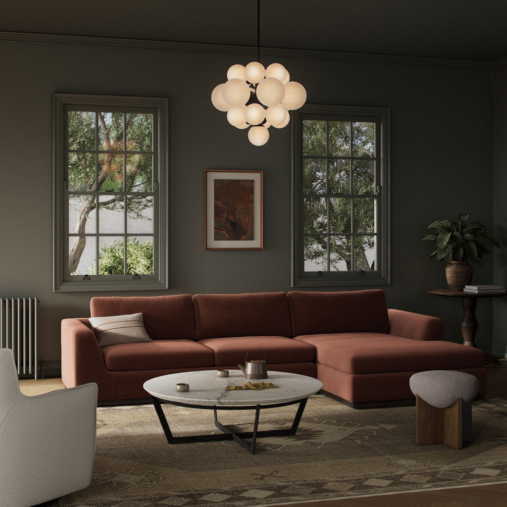 Colt 2-Piece Sectional - Surrey Auburn | RAF