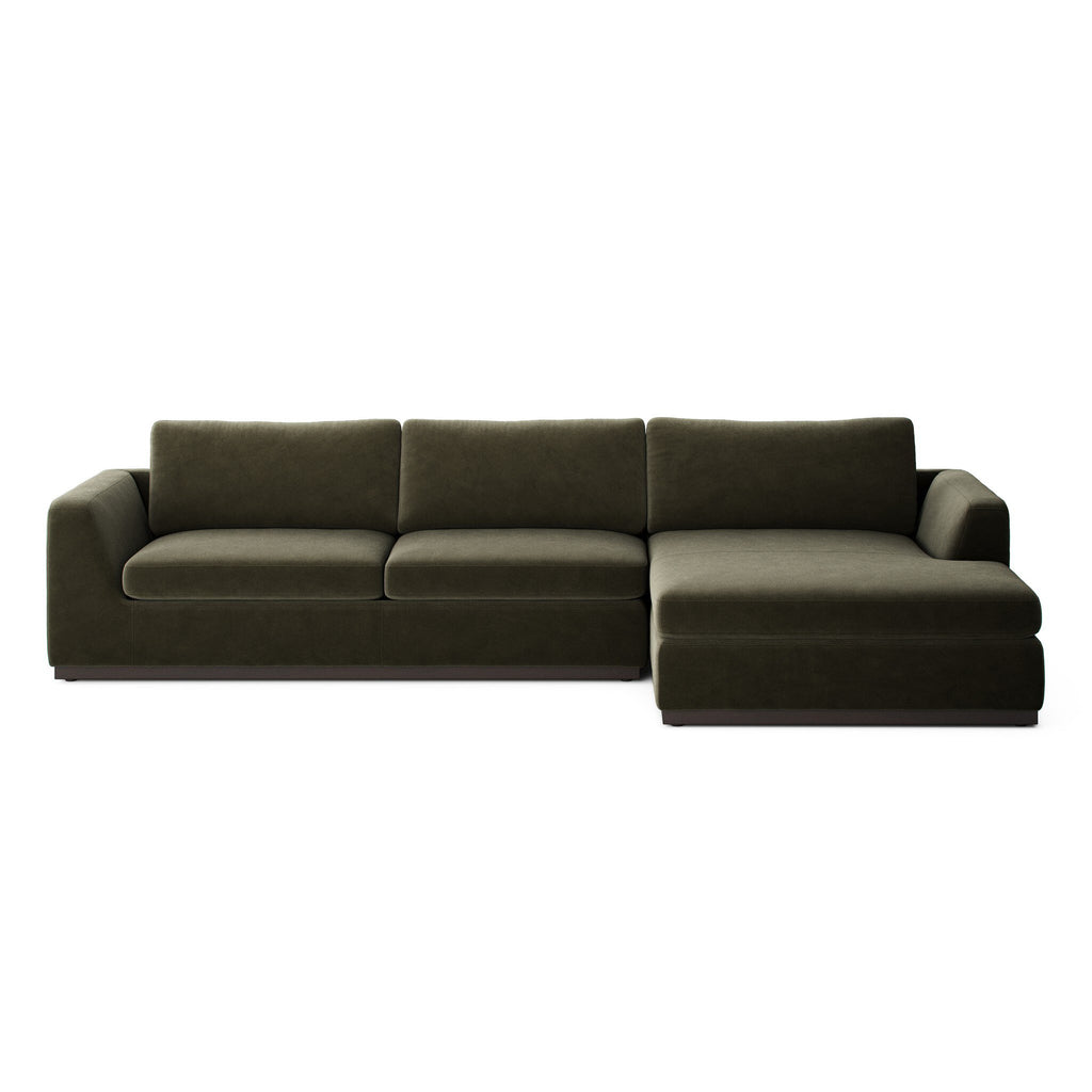 Colt 2-Piece Sectional - Surrey Olive | RAF