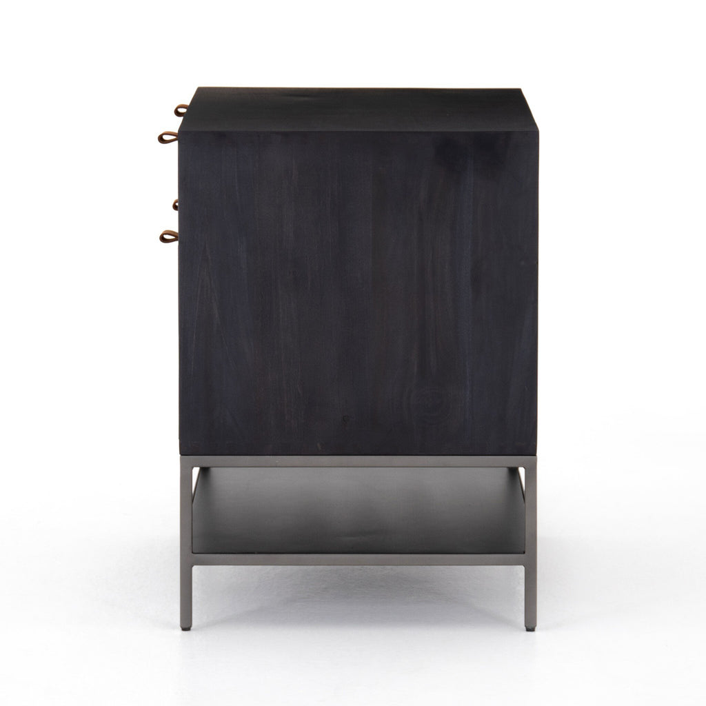 Trey Modular Filing Cabinet - Black Wash Poplar