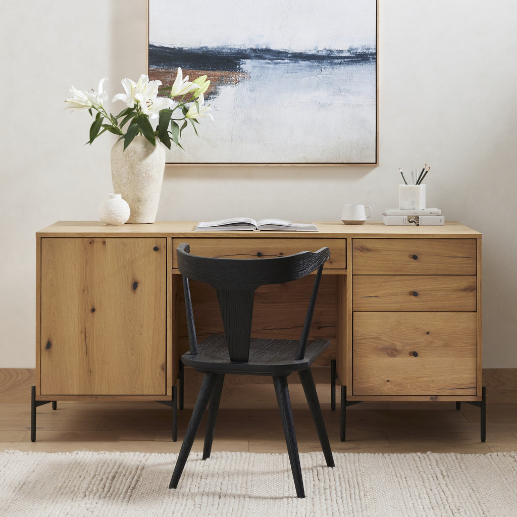 Ripley Dining Chair - Black Oak