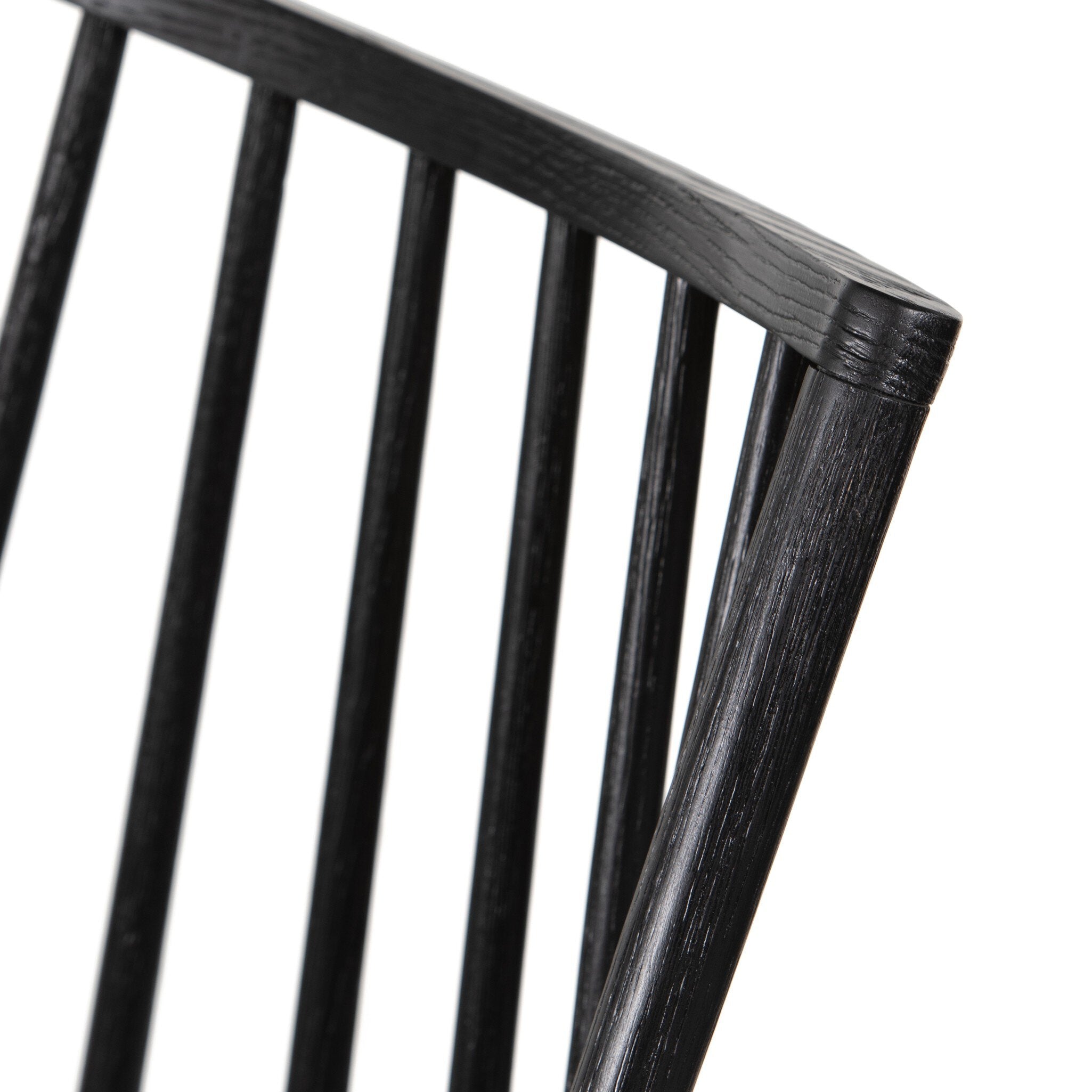 Lewis Windsor Counter Stool - Black Oak