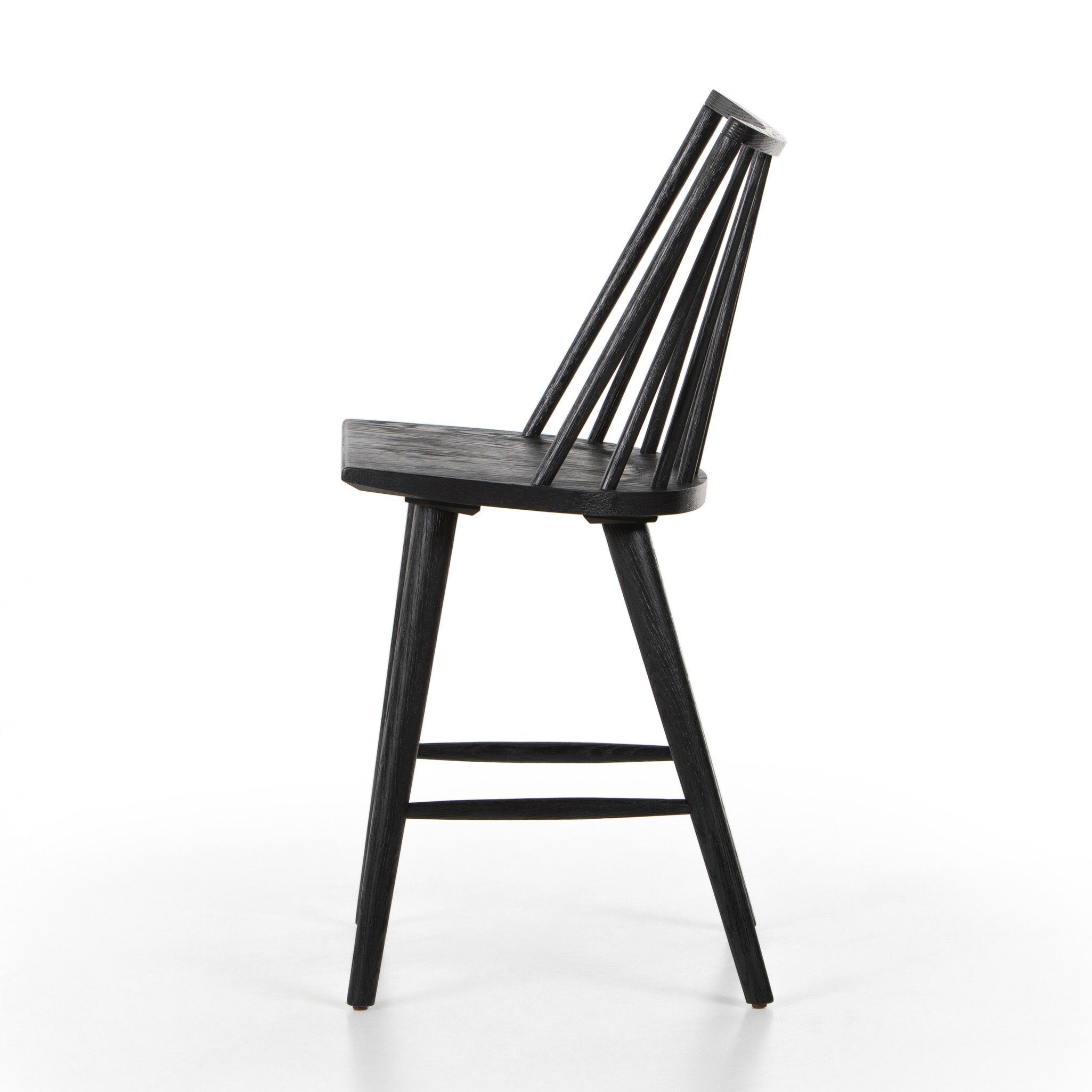 Lewis Windsor Counter Stool - Black Oak