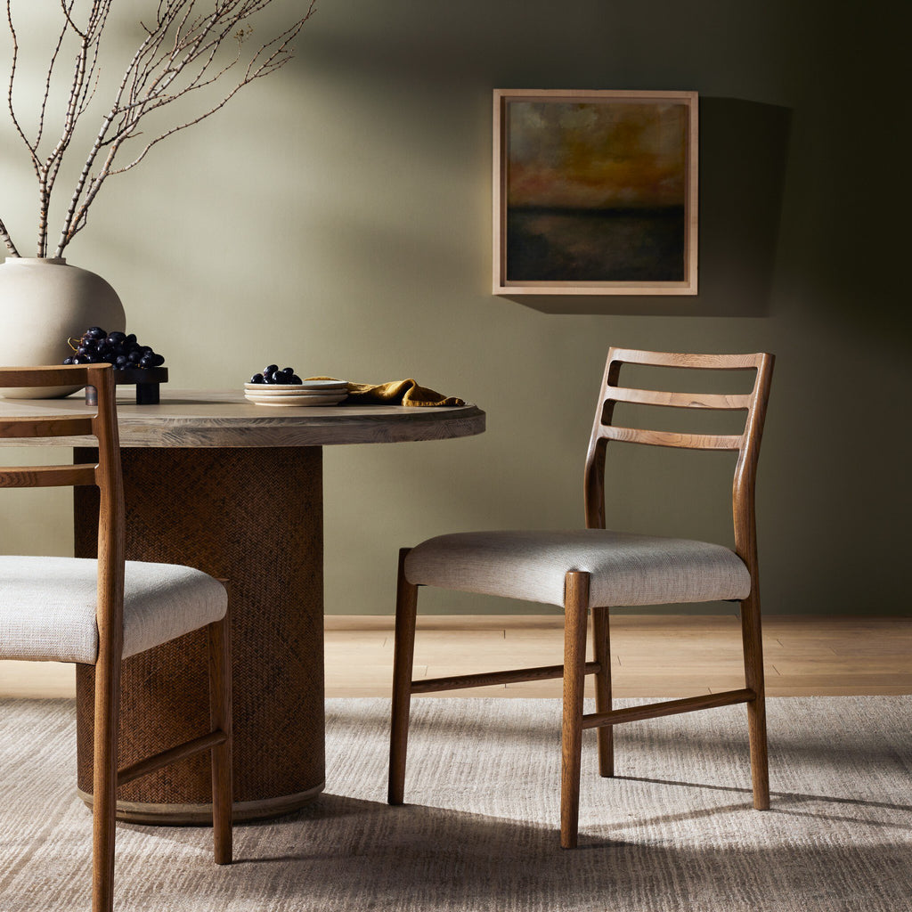 Glenmore Dining Chair - Essence Natural | Smoked Oak