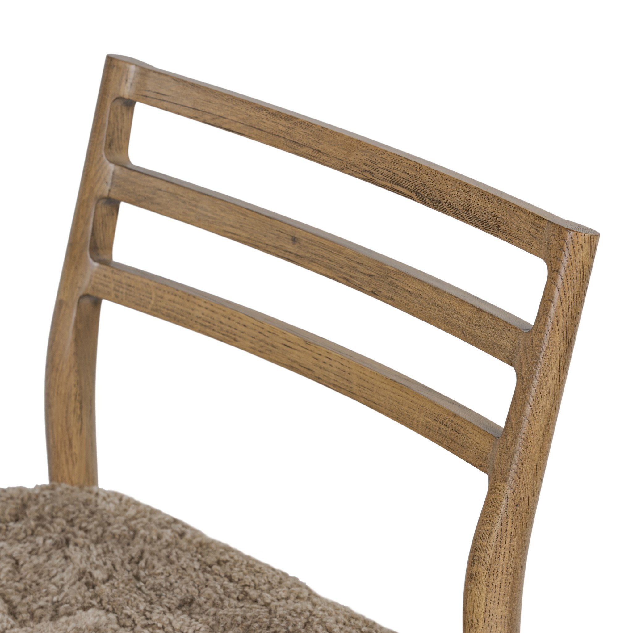 Glenmore Dining Chair - Taupe Shearling