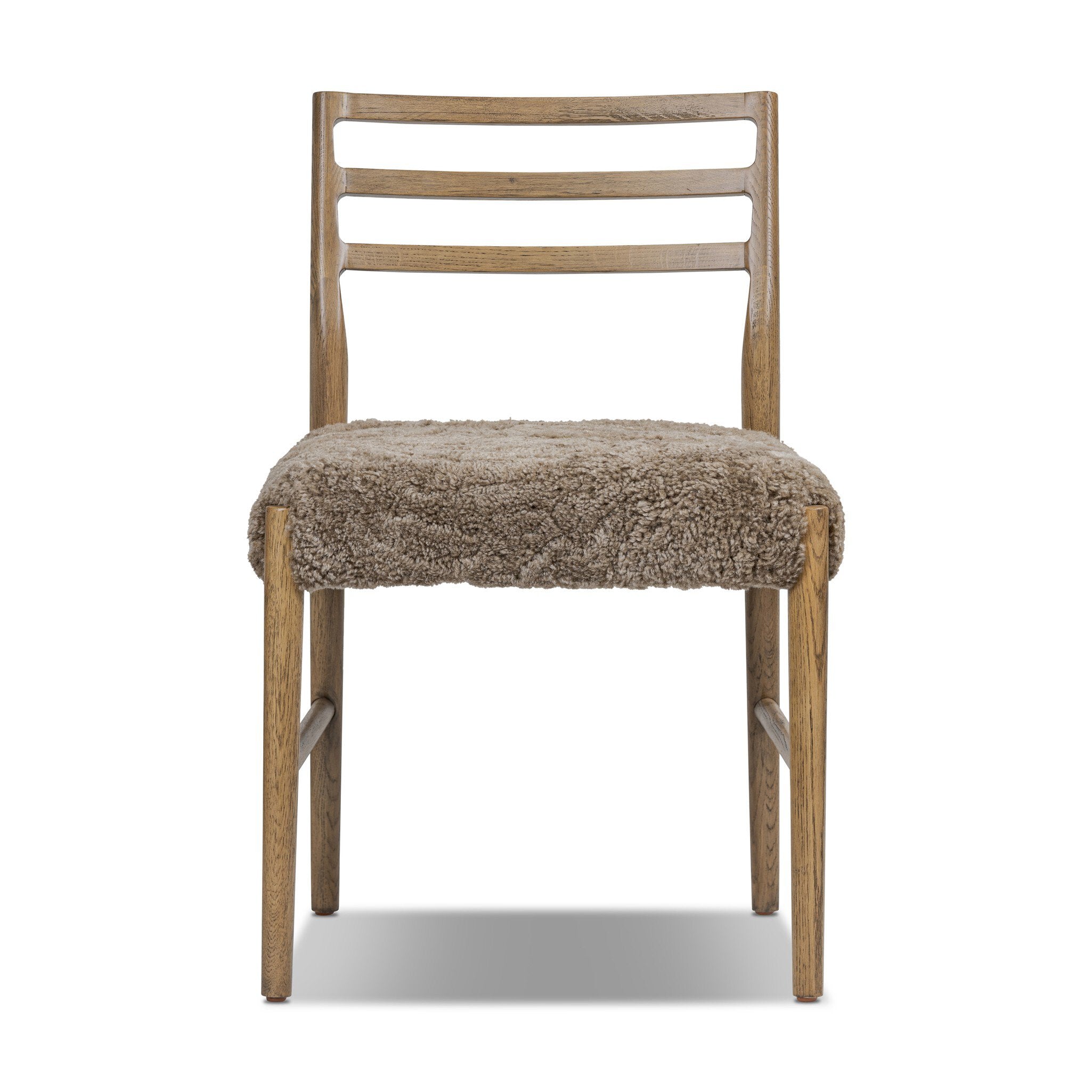 Glenmore Dining Chair - Taupe Shearling
