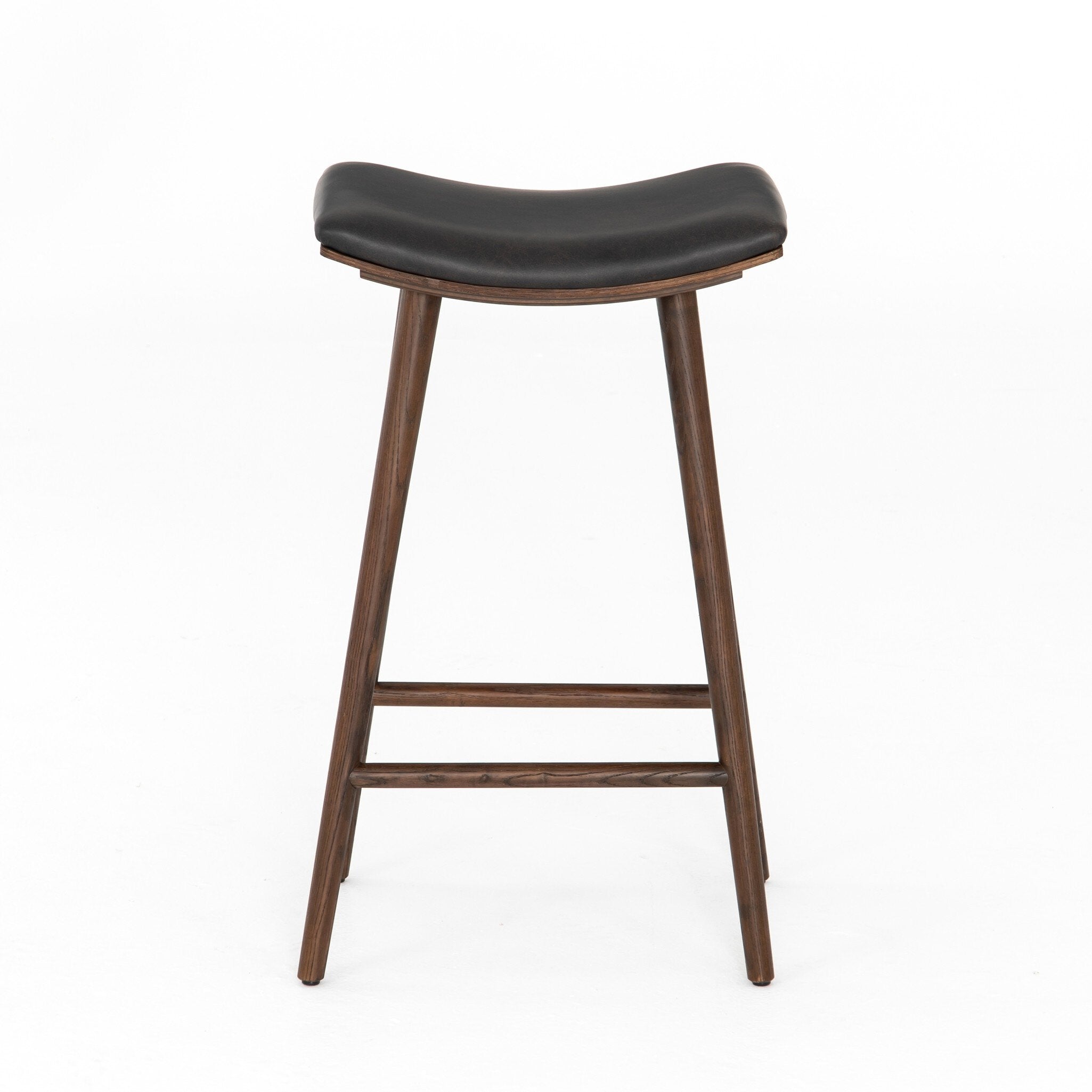 Union Bar Stool - Distressed Black