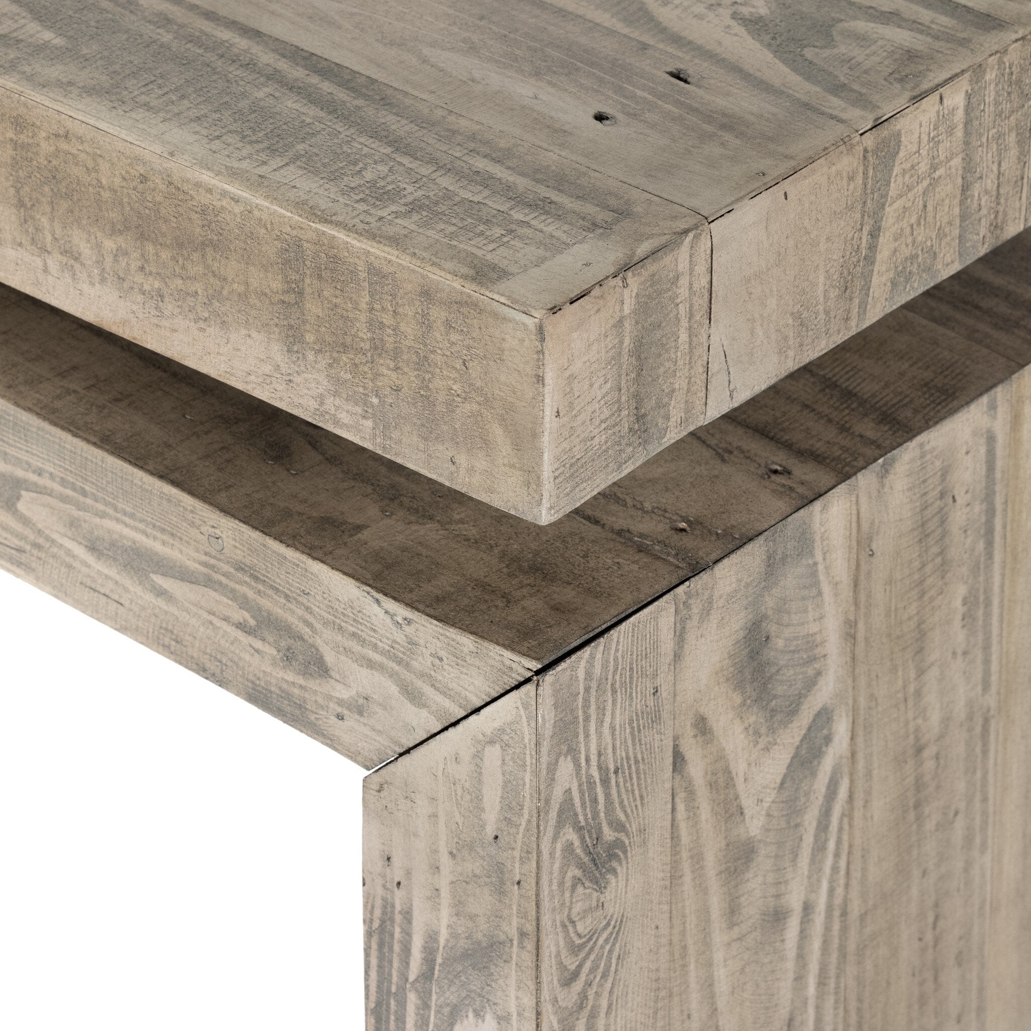 Matthes Console Table - 79" - Weathered Wheat