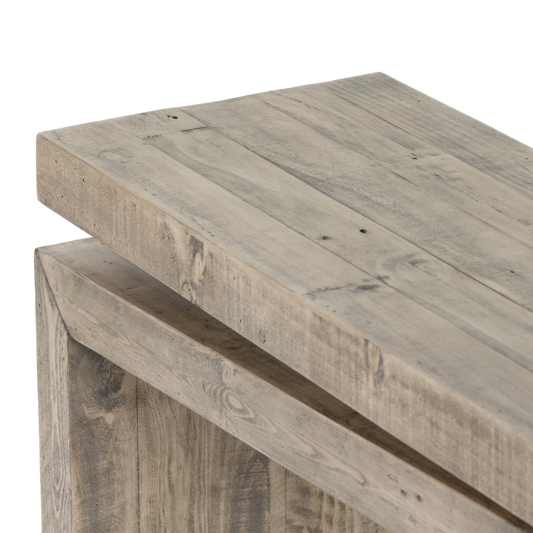 Matthes Console Table - 79" - Weathered Wheat