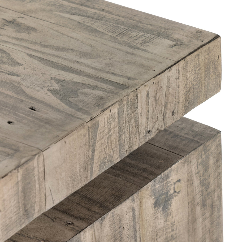 Matthes Console Table - 79" - Weathered Wheat