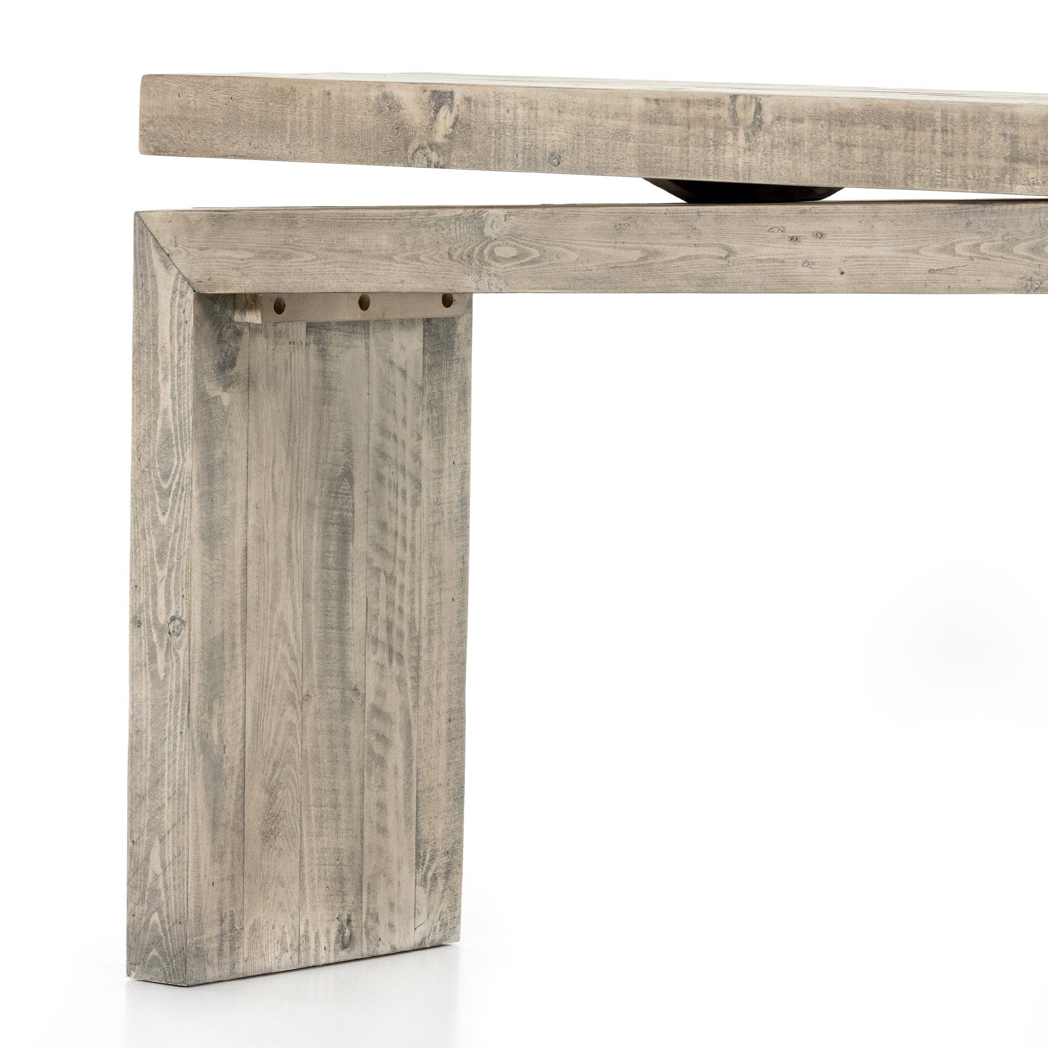 Matthes Console Table - 79" - Weathered Wheat