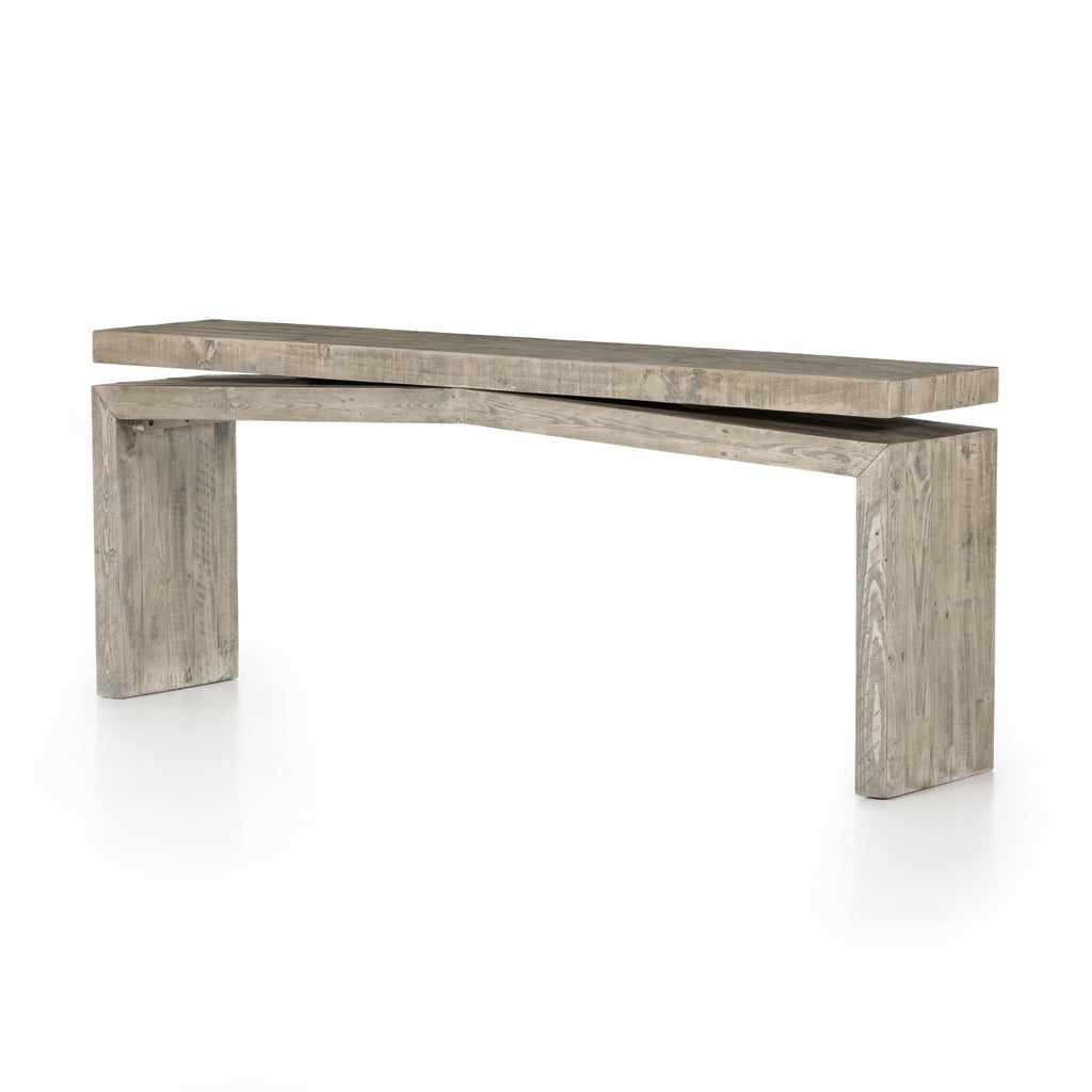 Matthes Console Table - 79" - Weathered Wheat