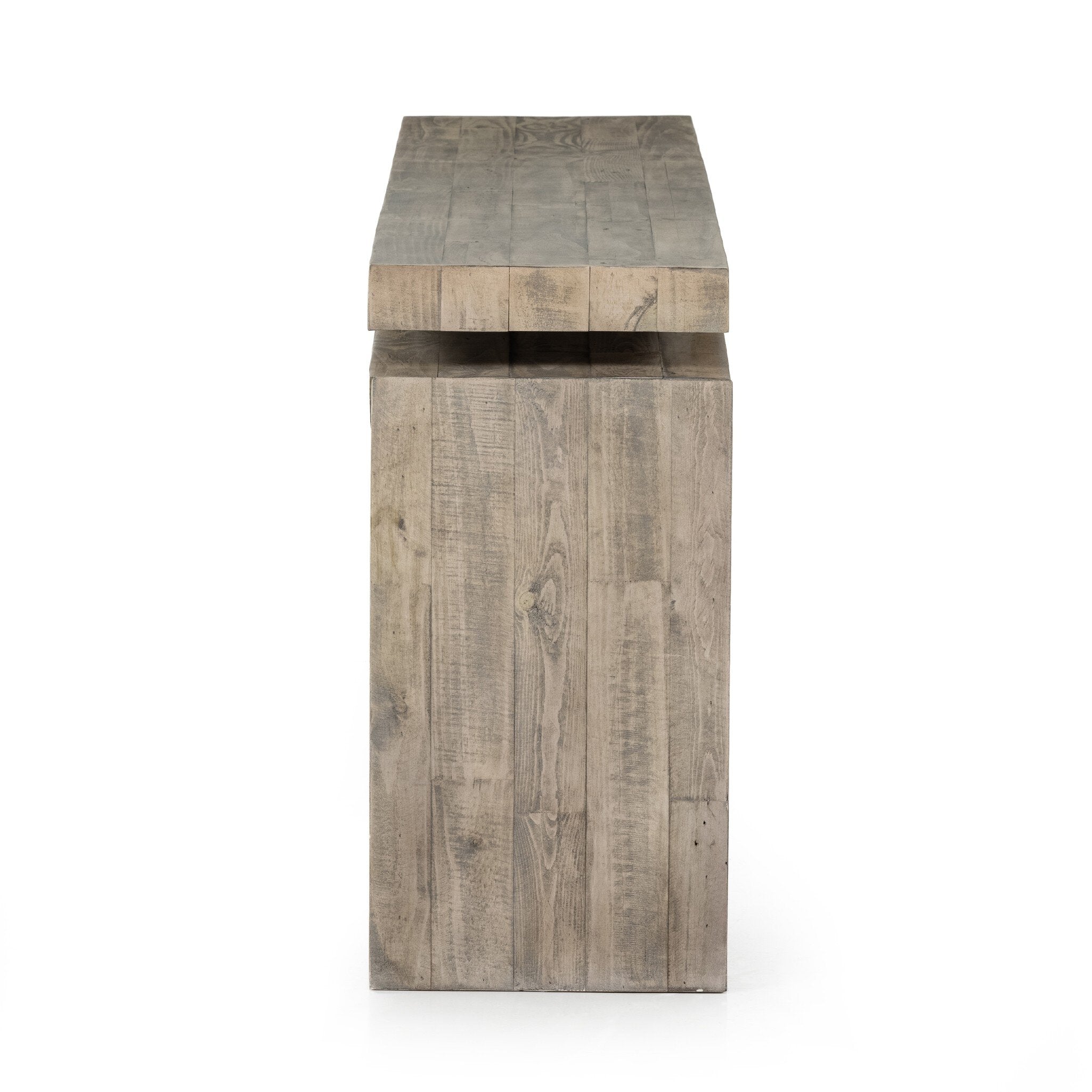 Matthes Console Table - 79" - Weathered Wheat