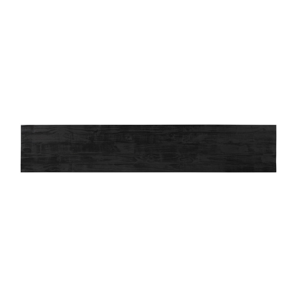 Matthes Console Table - 79" - Aged Black Pine