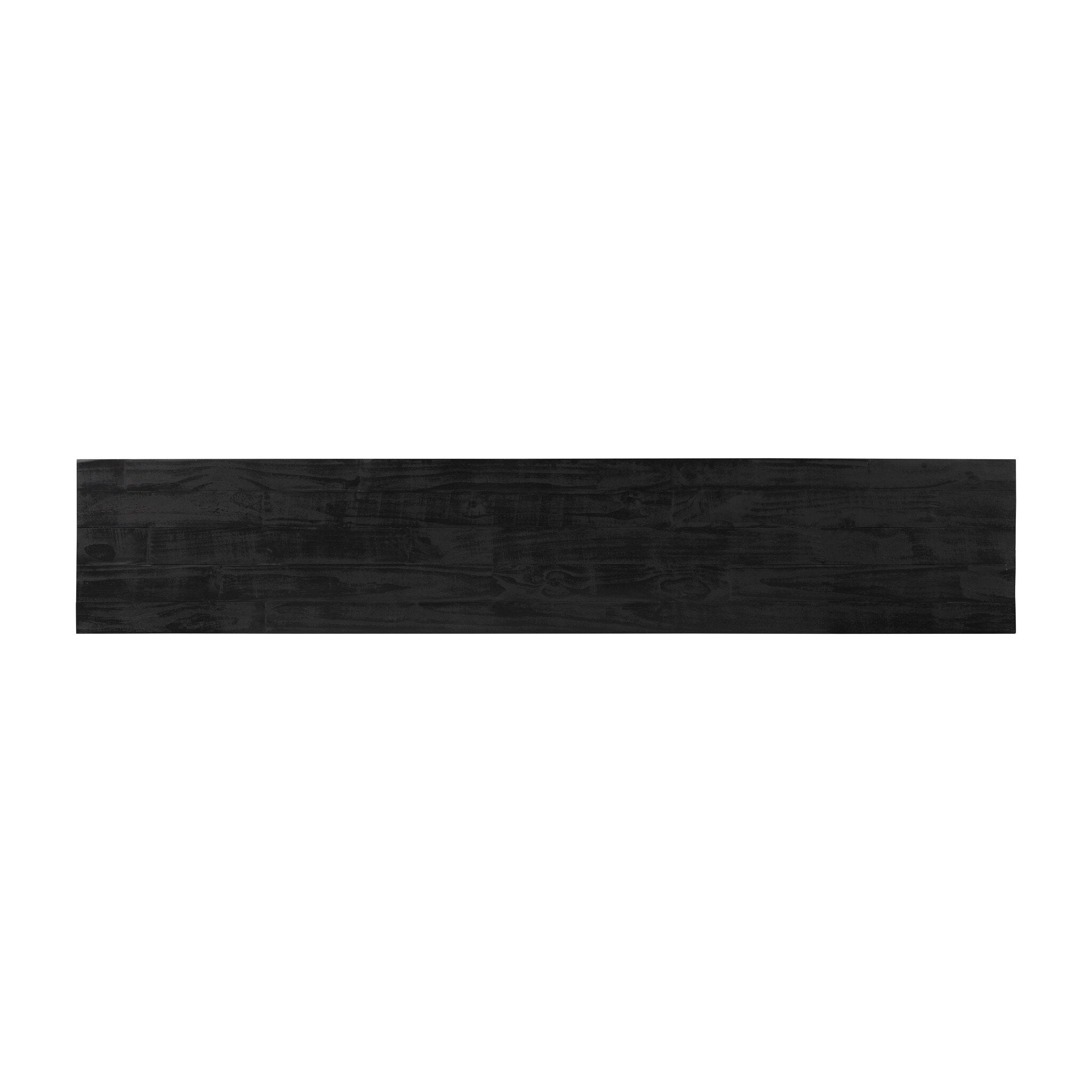 Matthes Console Table - 79" - Aged Black Pine