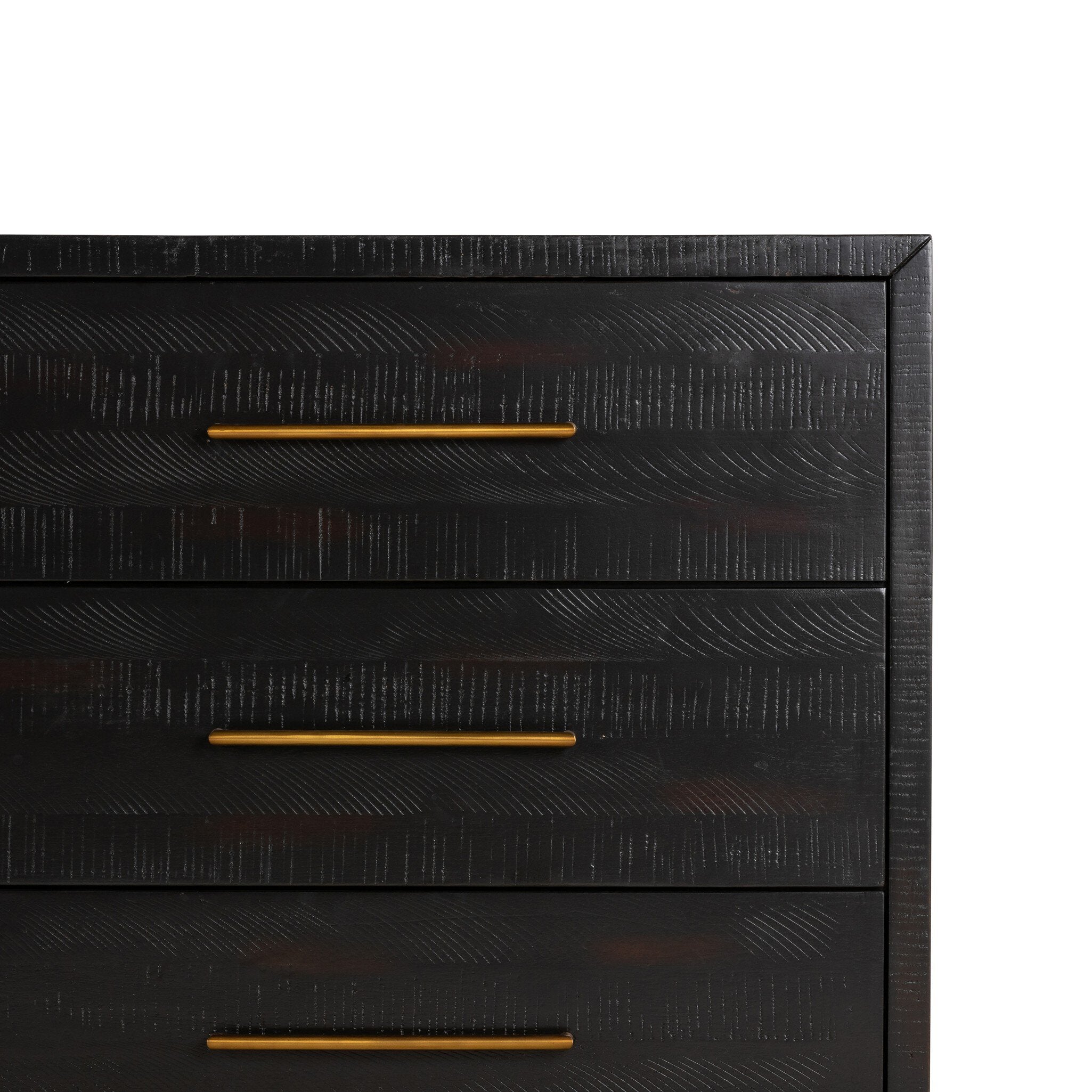 Suki 6 Drawer Dresser - Burnished Black