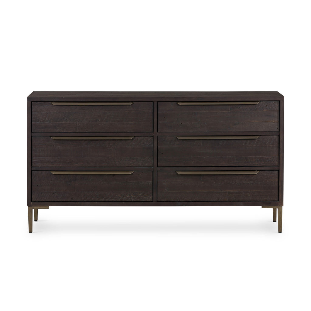 Wyeth 6 Drawer Dresser - Dark Carbon