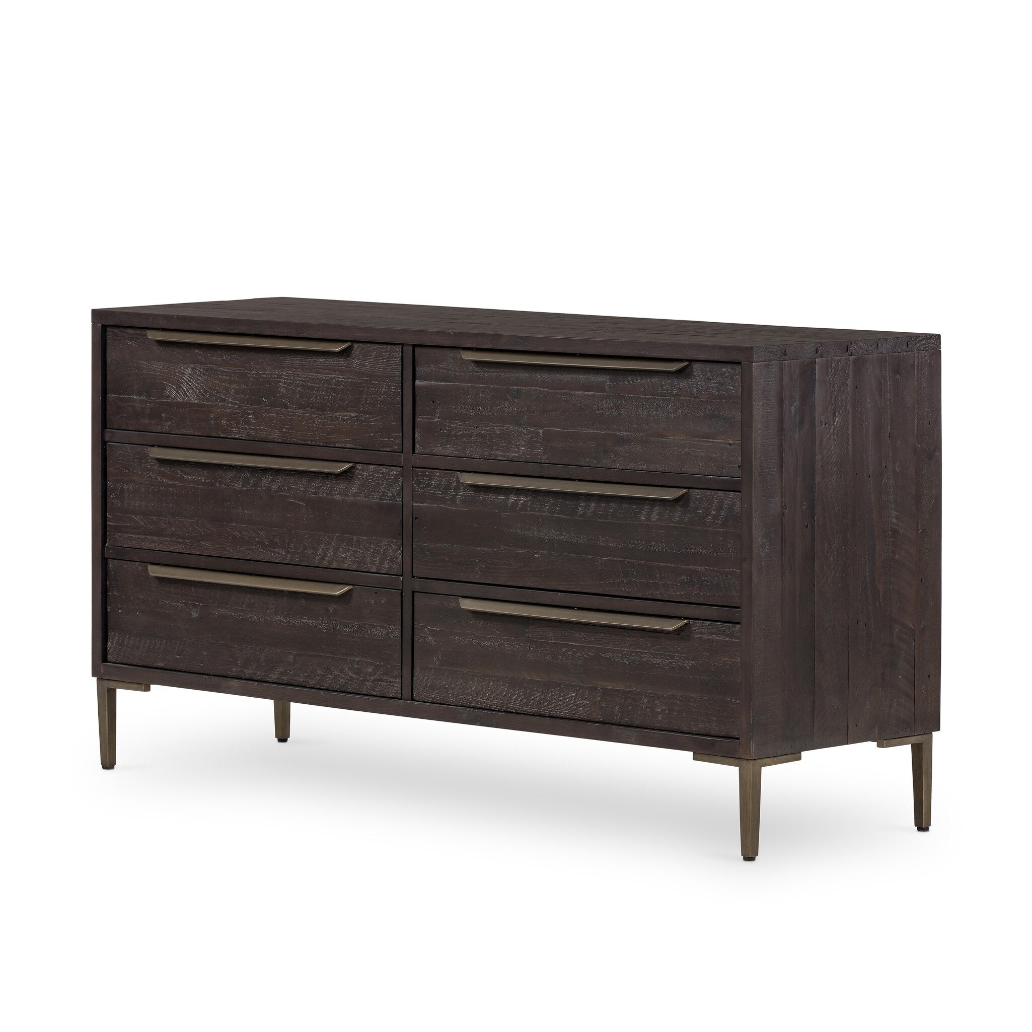 Wyeth 6 Drawer Dresser - Dark Carbon