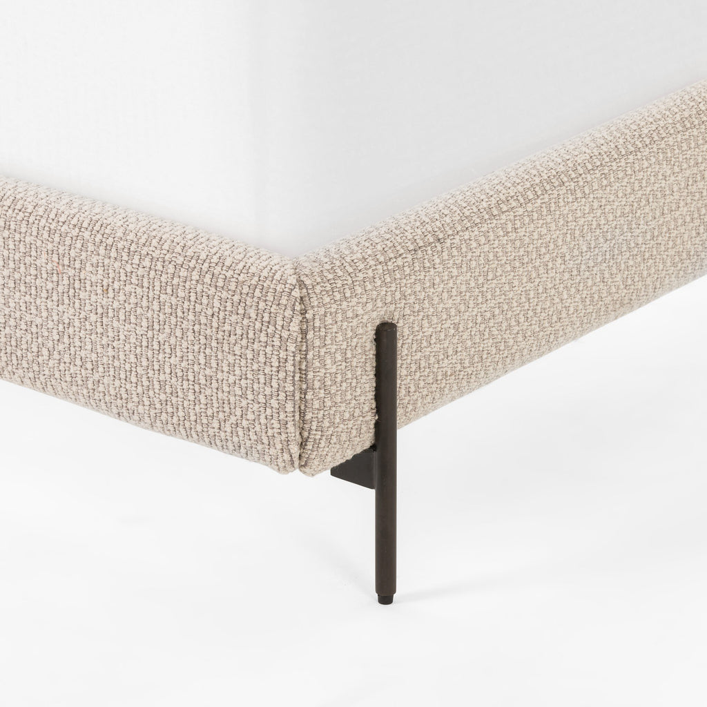 Dobson Bed - Perin Oatmeal | King