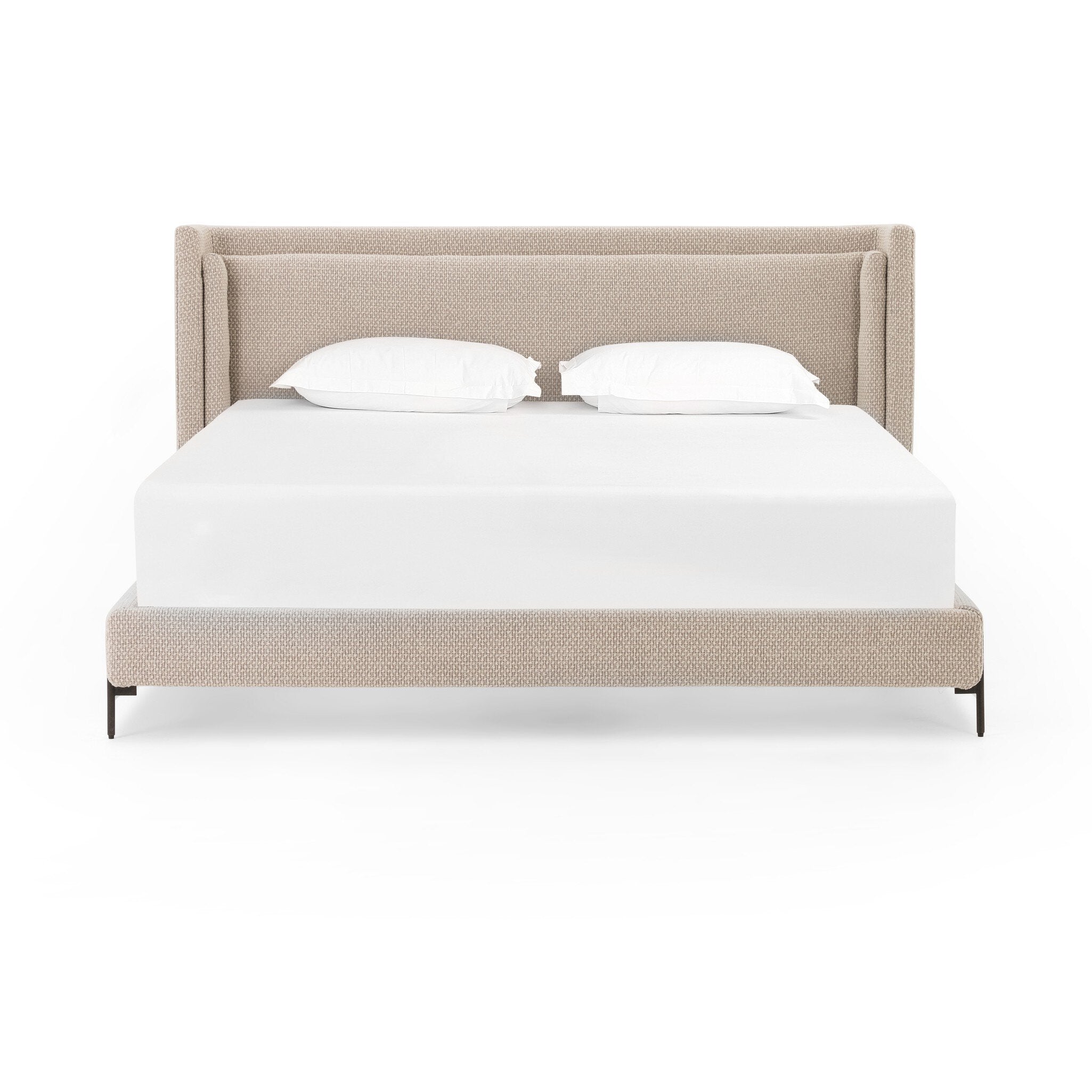 Dobson Bed - Perin Oatmeal | King