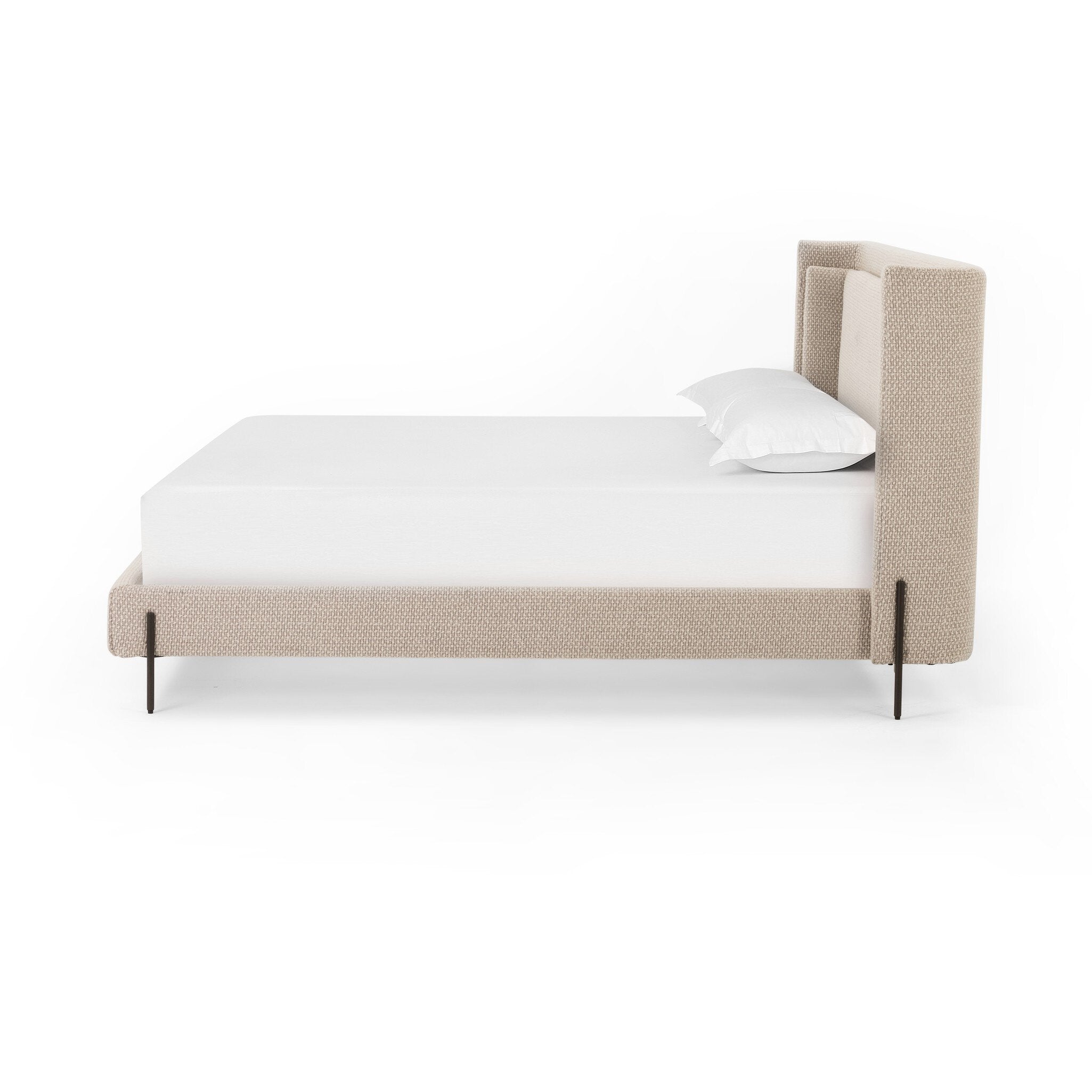 Dobson Bed - Perin Oatmeal | King