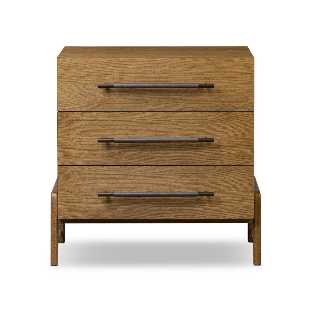 Rosedale 3 Drawer Dresser - Amber Oak Veneer