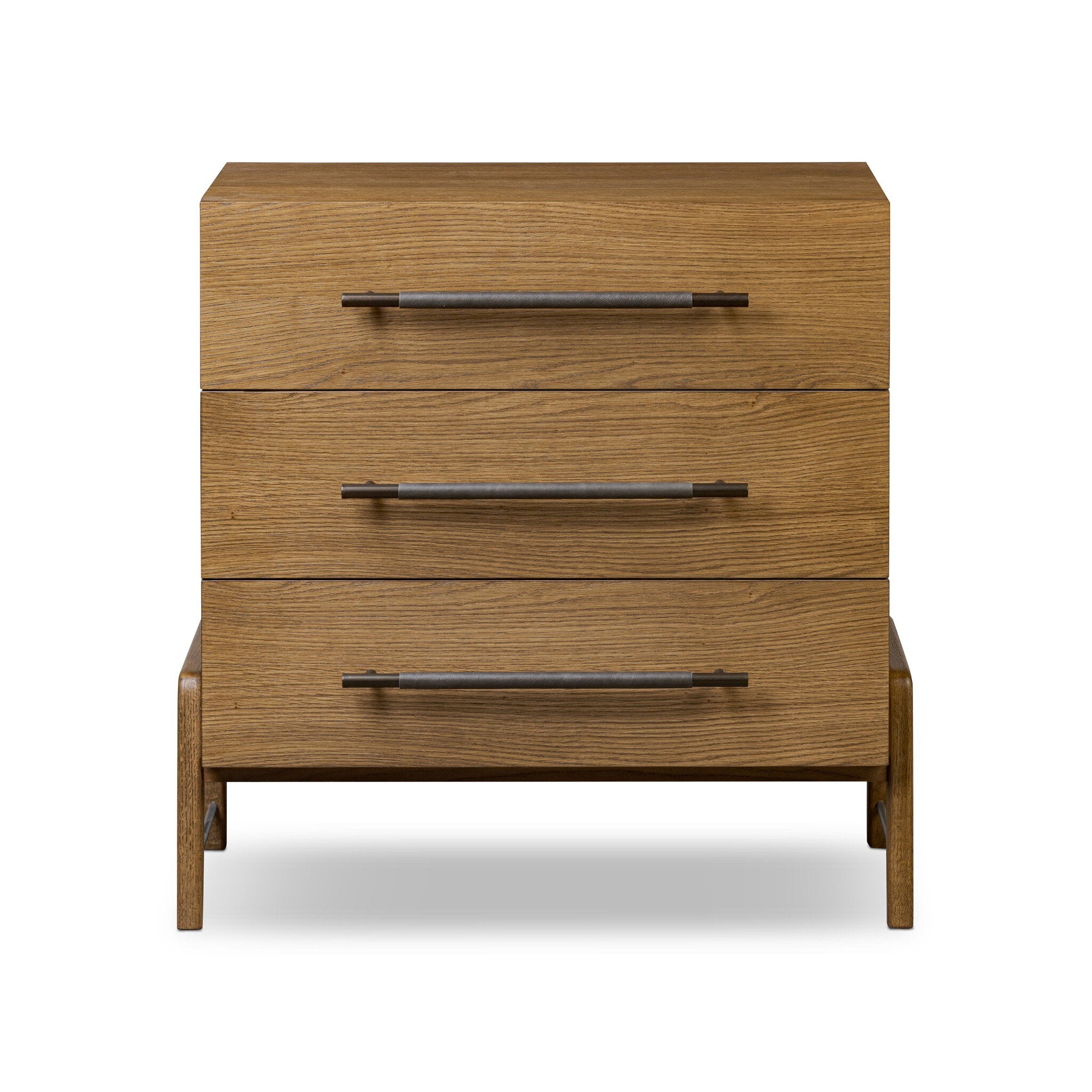 Rosedale 3 Drawer Dresser - Amber Oak Veneer
