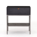 Trey Nightstand - Black Wash Poplar