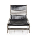 Julian Outdoor Chaise - Dark Grey Rope