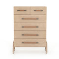 Rosedale 6 Drawer Tall Dresser - Yucca Oak Veneer