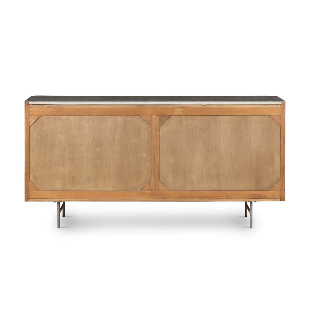 Fletcher 6 Drawer Dresser - Terra Brown Oak Veneer