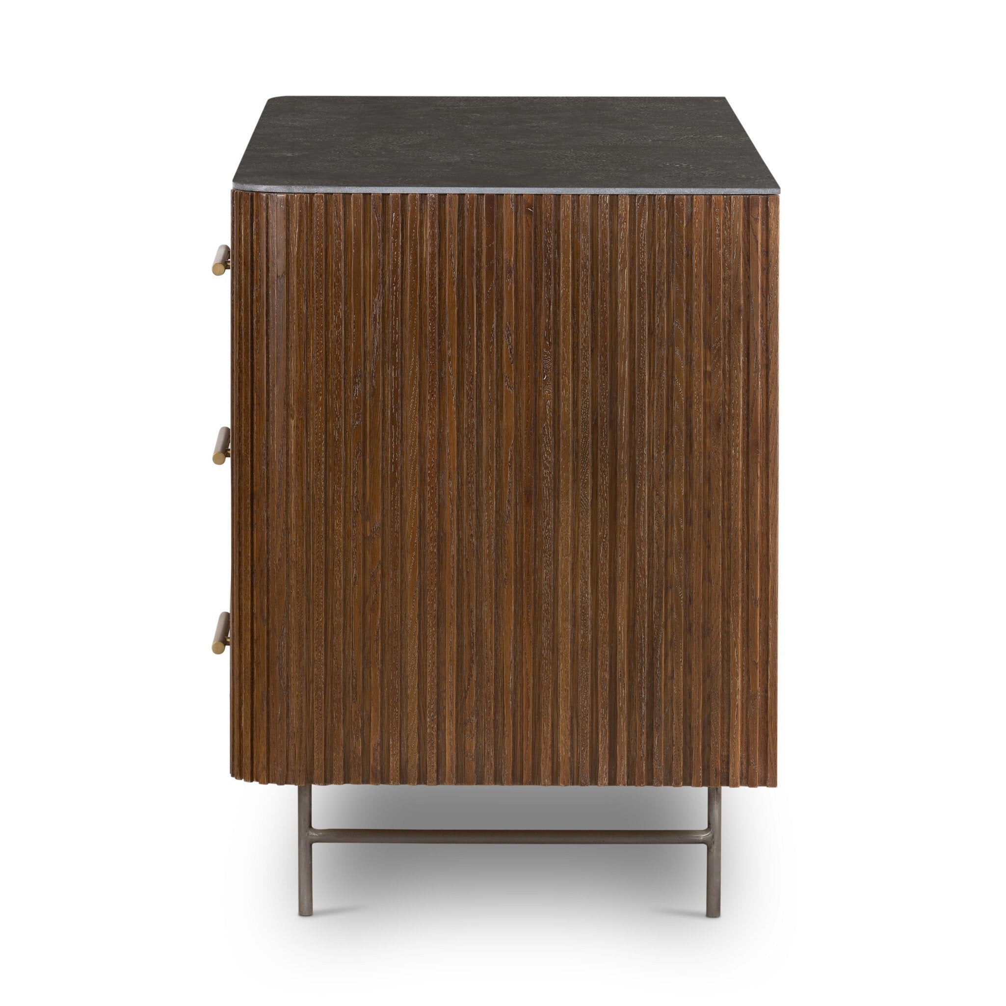 Fletcher 6 Drawer Dresser - Terra Brown Oak Veneer