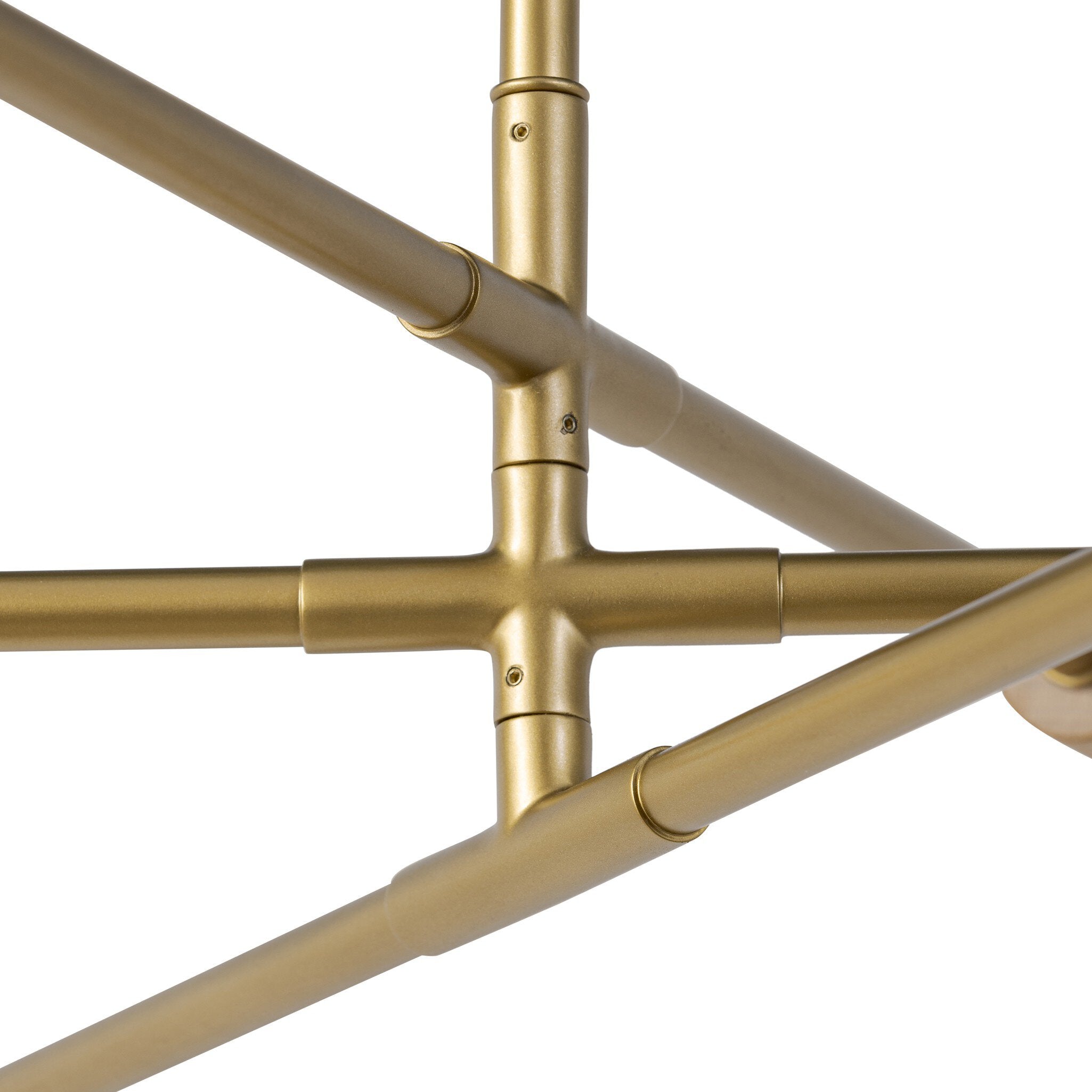 Astrid Chandelier - Antique Brass | Flax Linen