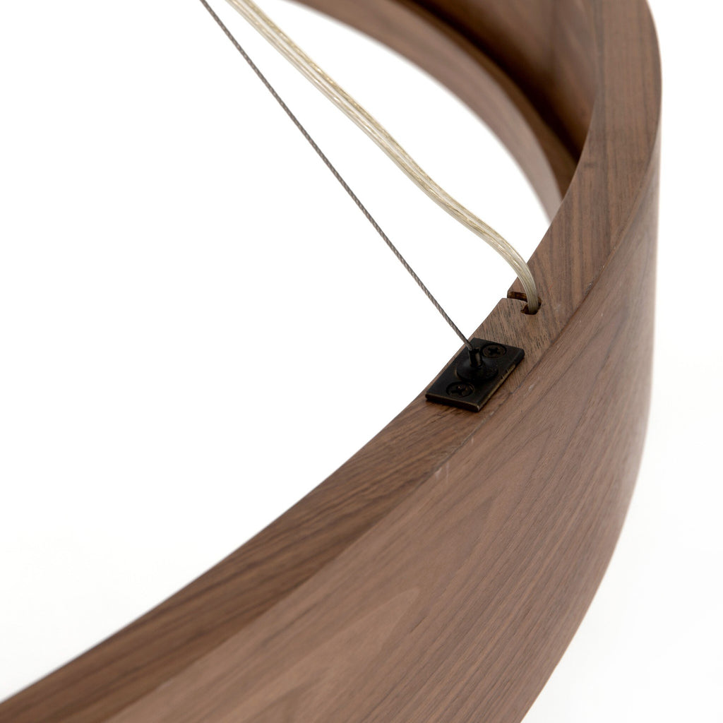 Baum Chandelier - Dark Walnut